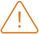 Icône panneau de danger