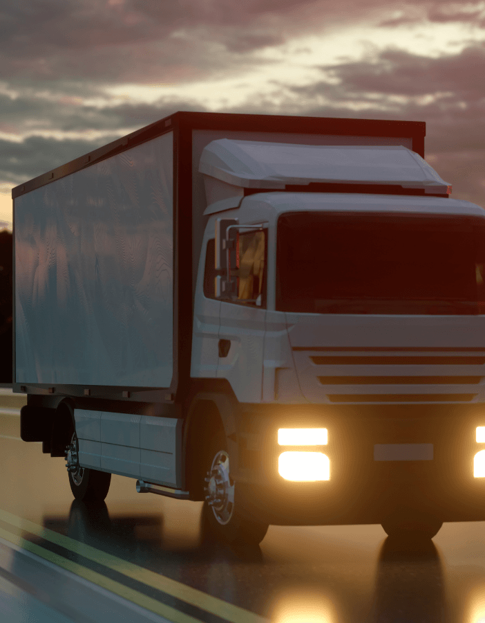 camion blanc