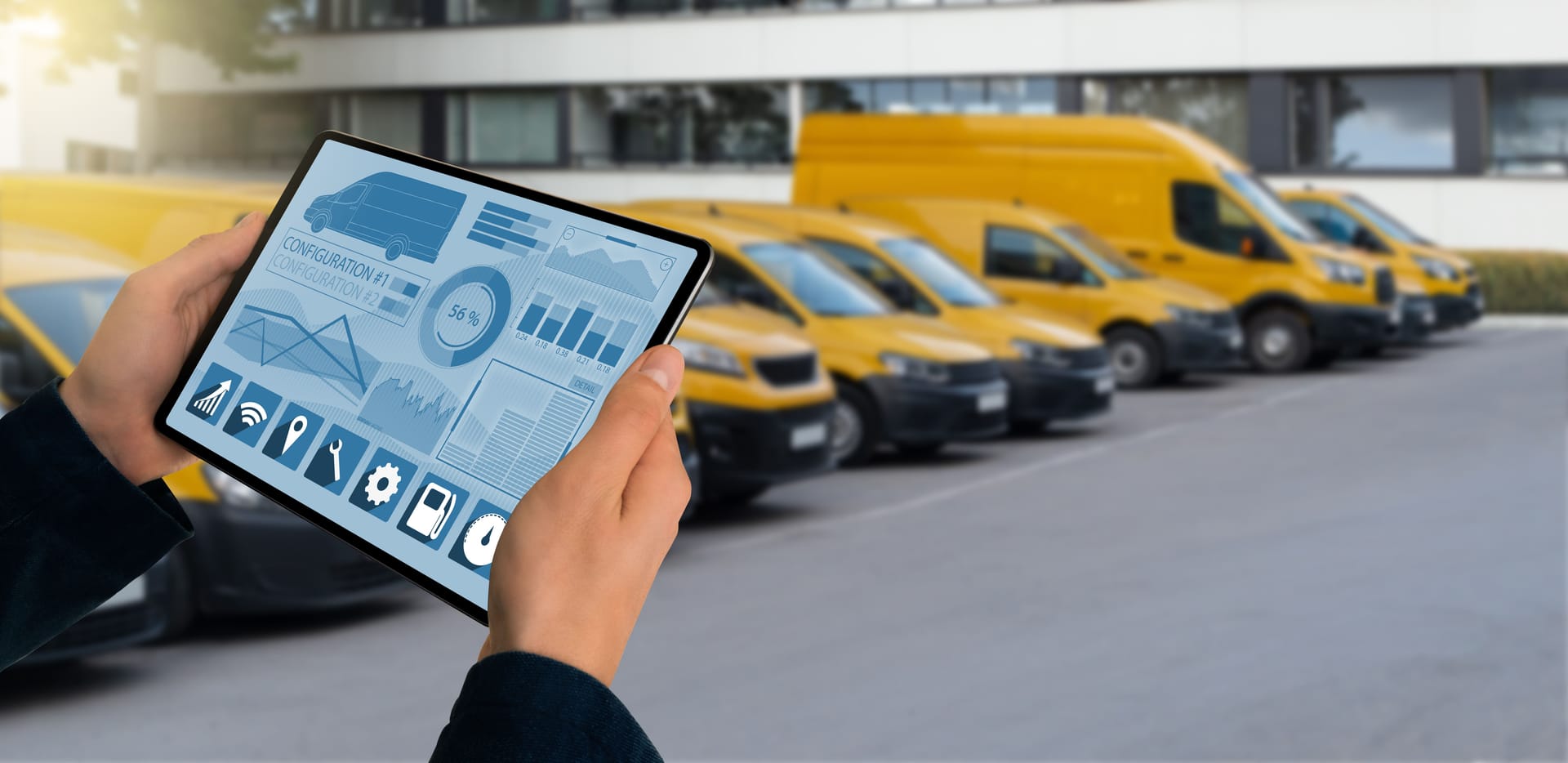 Banner : page Fleet management